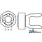 A & I Products Tractor Yoke, Splined 1 3/8" - 6 Spline w/ QDP 3" x5" x6" A-BP507170351-A - alternate 2